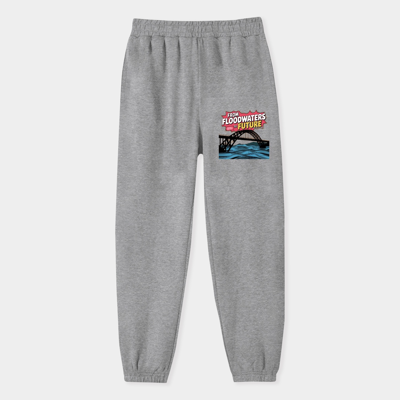 From Floodwaters to Future Women's Sweatpants