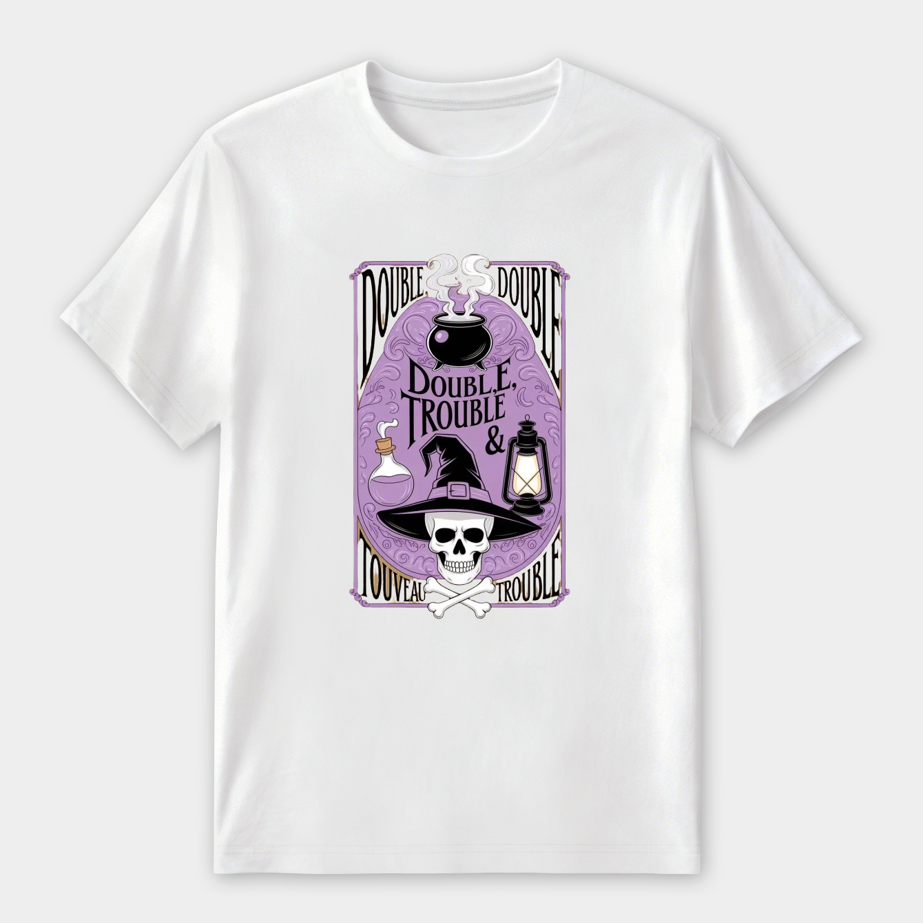 Double, Double Toil & Trouble Women's Premium Soft T-Shirt