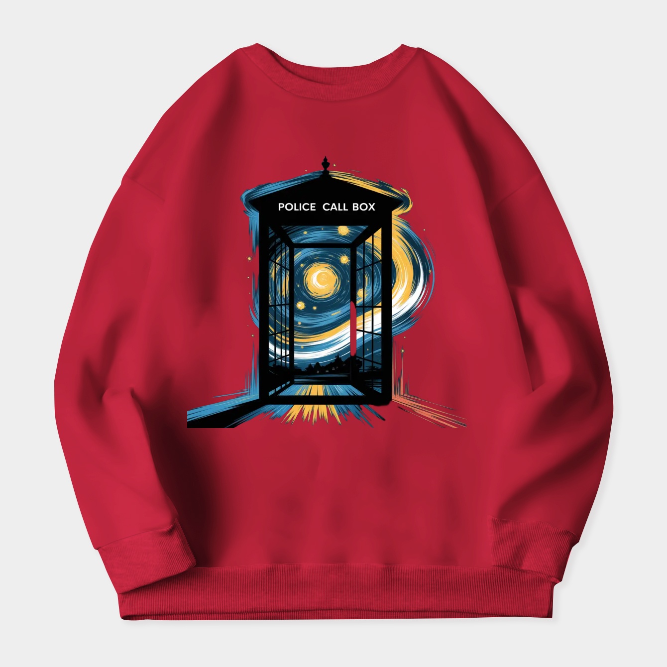 Doctor's Starry Night Women's Crewneck Sweatshirt