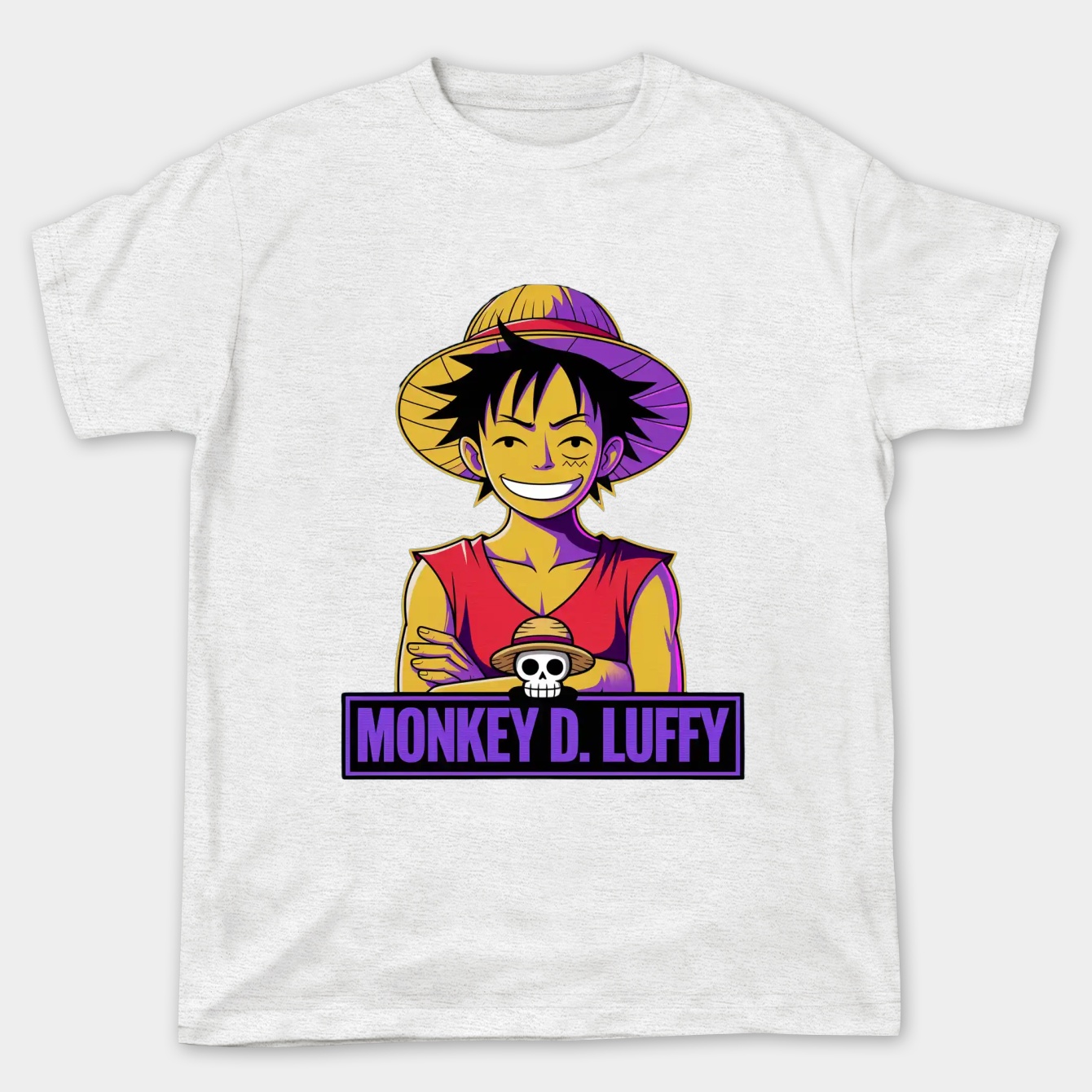 WPAP Monkey D Luffy Women's Plus Size T-shirt
