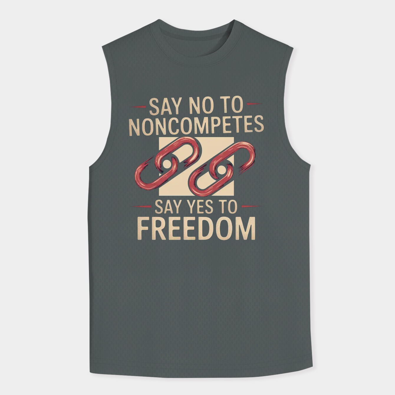 Break Free From Noncompetes Men's Tank Top