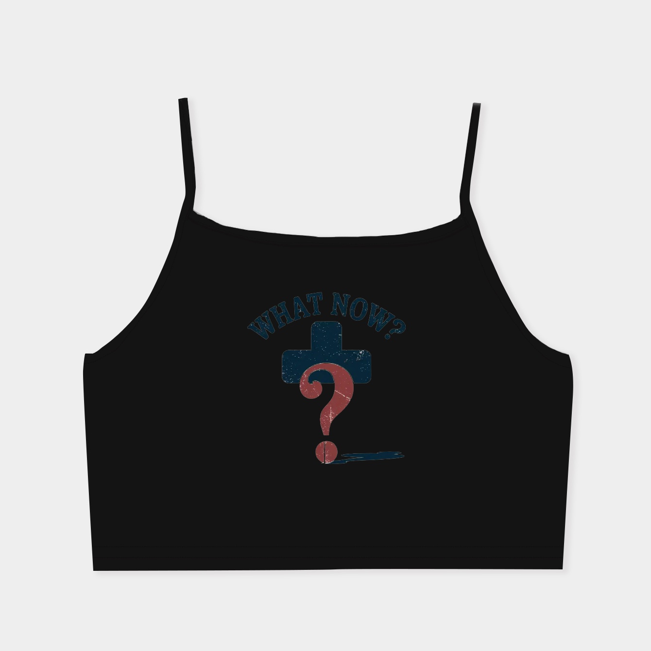 Medical Uncertainty: What Now? Women's  Spaghetti Strap Tank Top