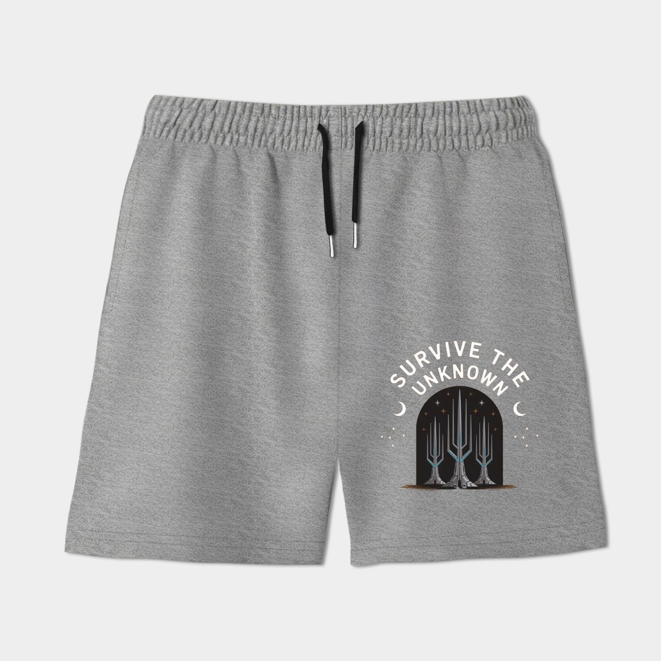 Survive the Unknown Sci-Fi Forest Women's Shorts