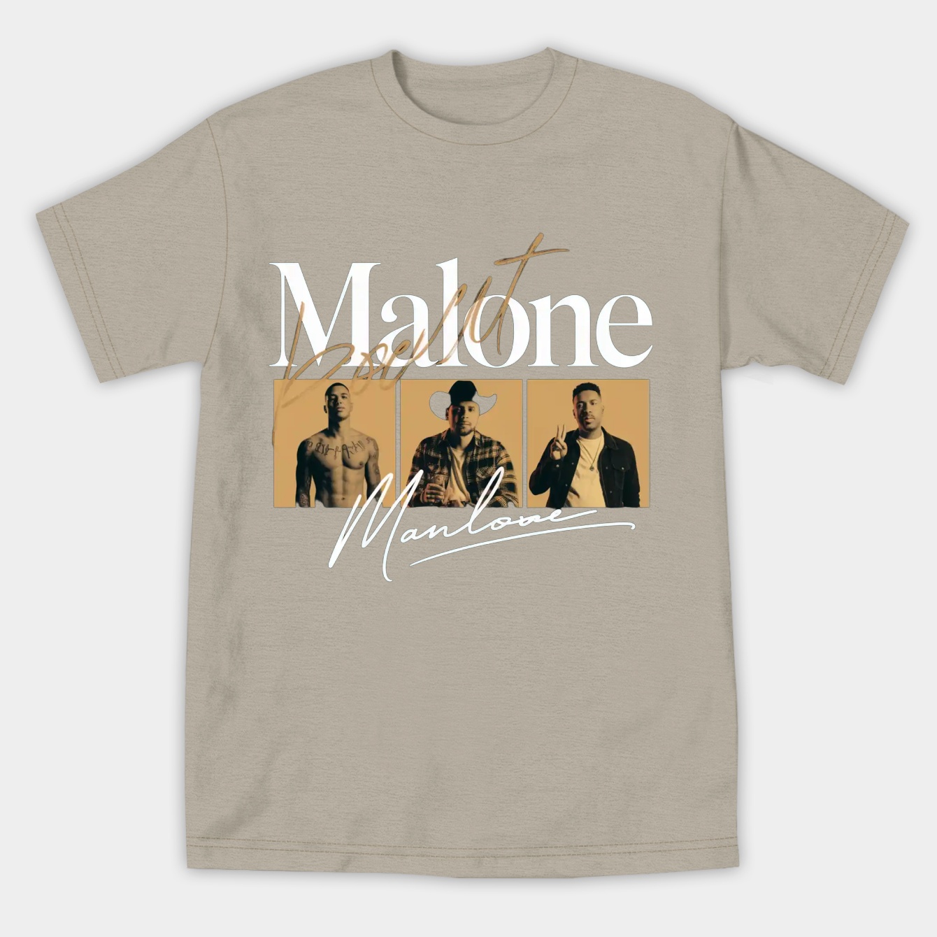 Post Malone Vintage 90s Women's Athletic Performance T-Shirt