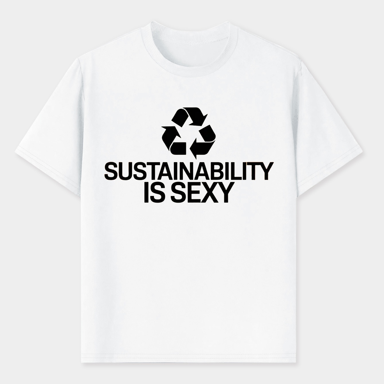 Sustainability Is Sexy Bold Statement Men's T-Shirt