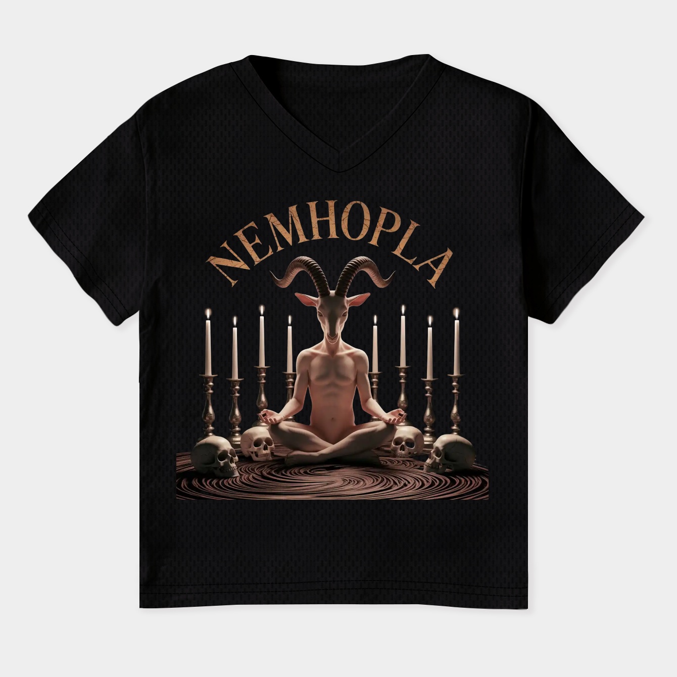 Nemophila Hypnosis Women's Plus Size V-Neck T-Shirt