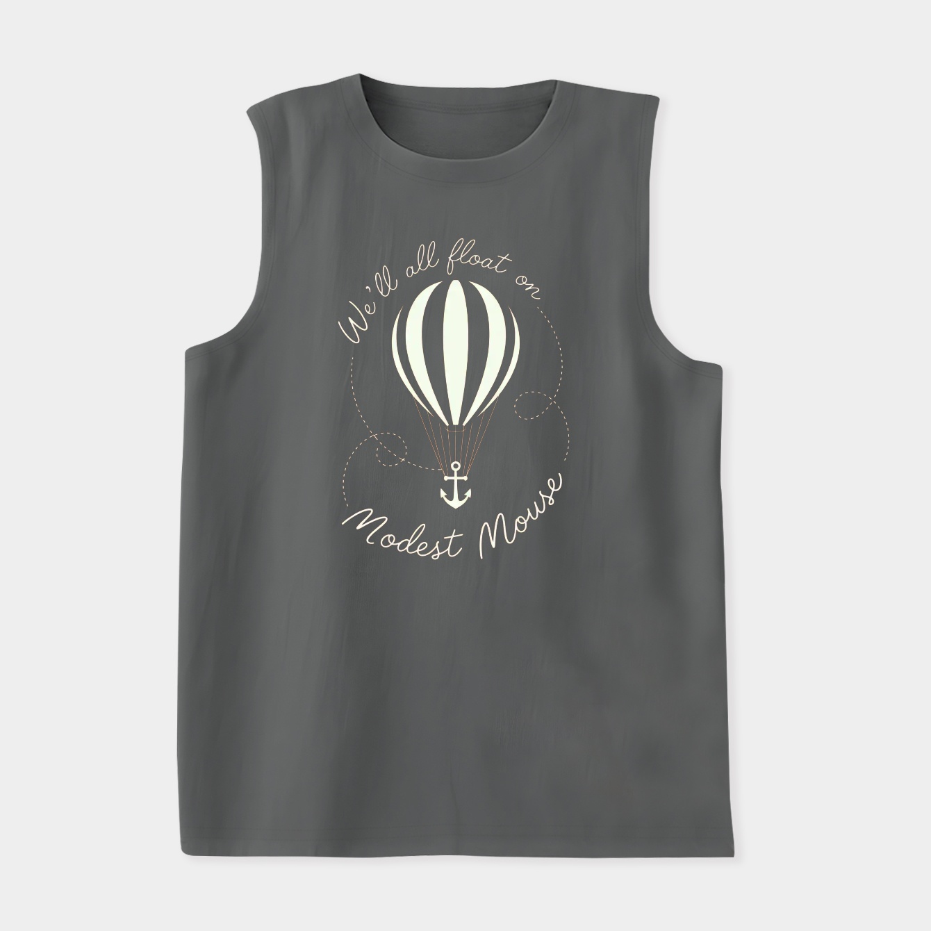 Modest Mouse Float on With Balloon Women's Soft Tank Top