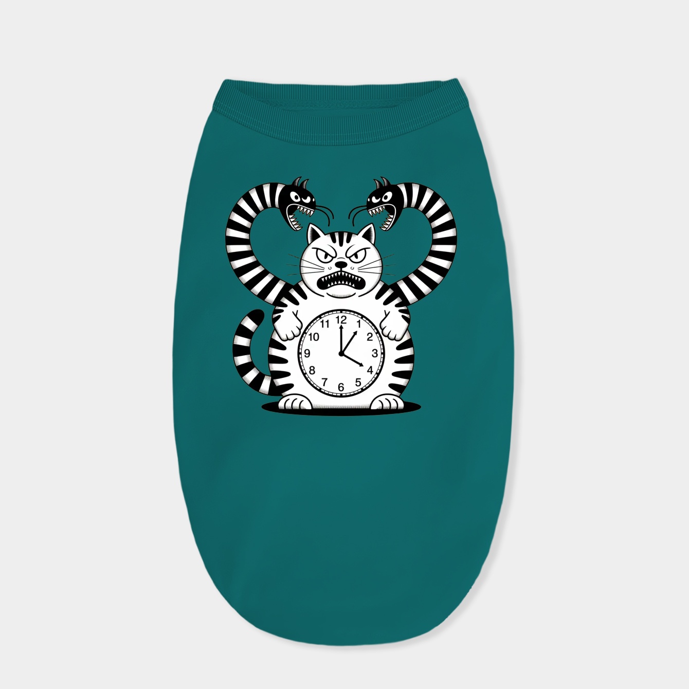 juicy beetle cat clock
