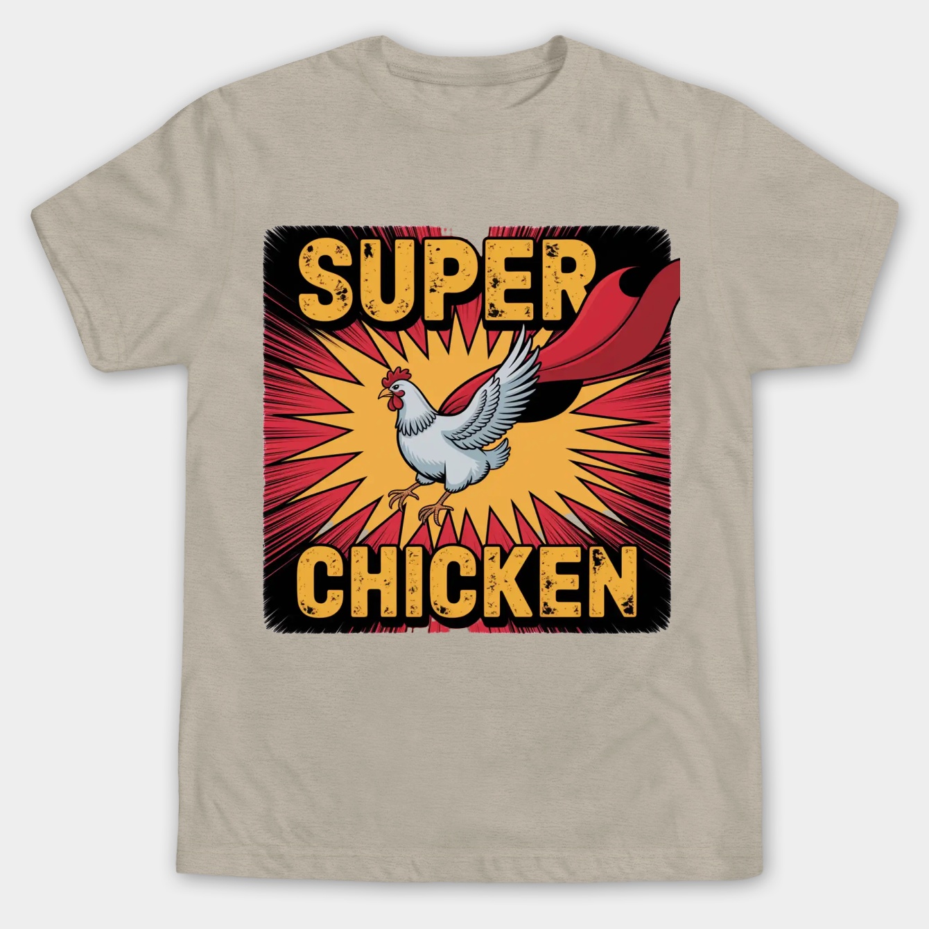 Super Chicken Men's Big & Tall T-shirt