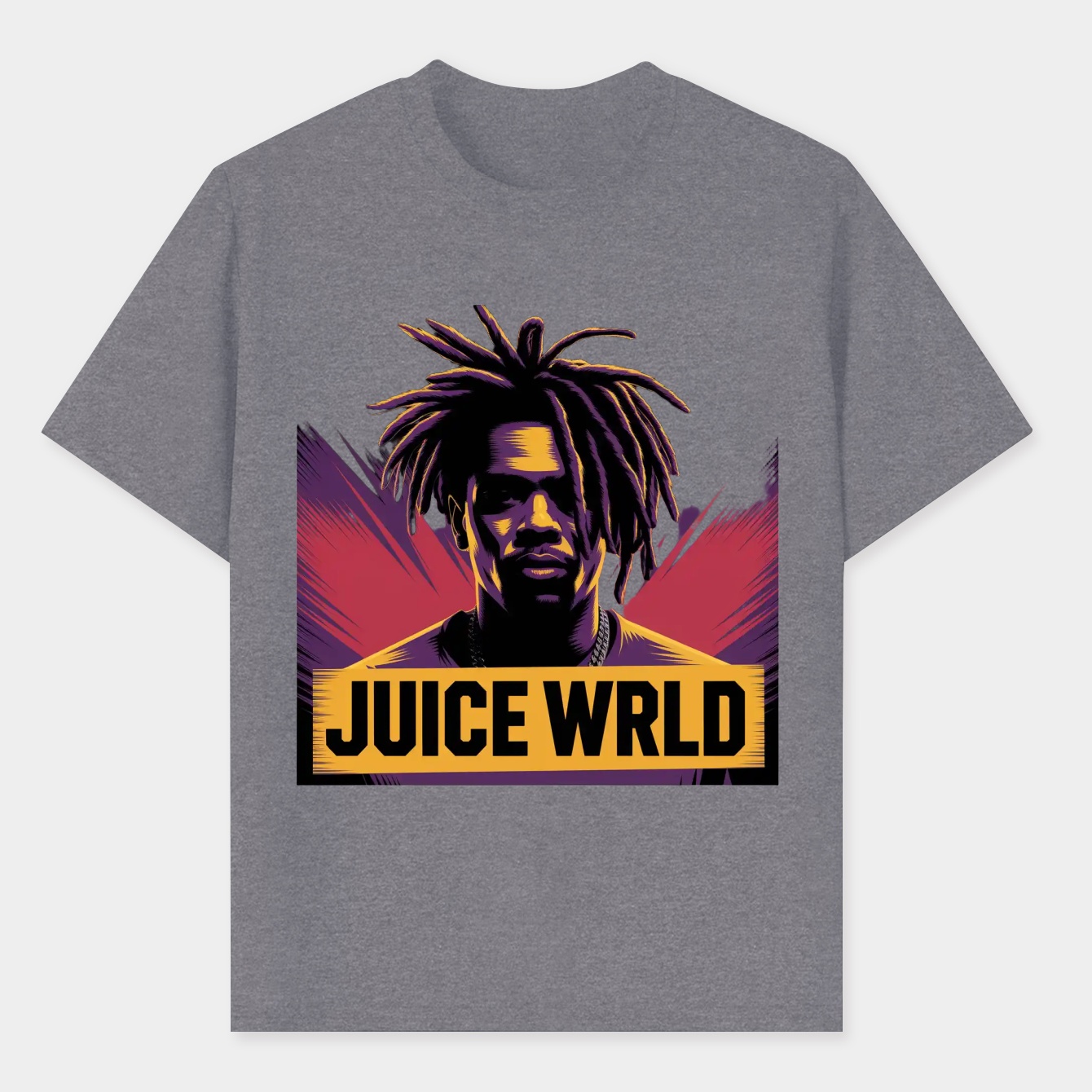 Juicewrld Graphic Portrait Design