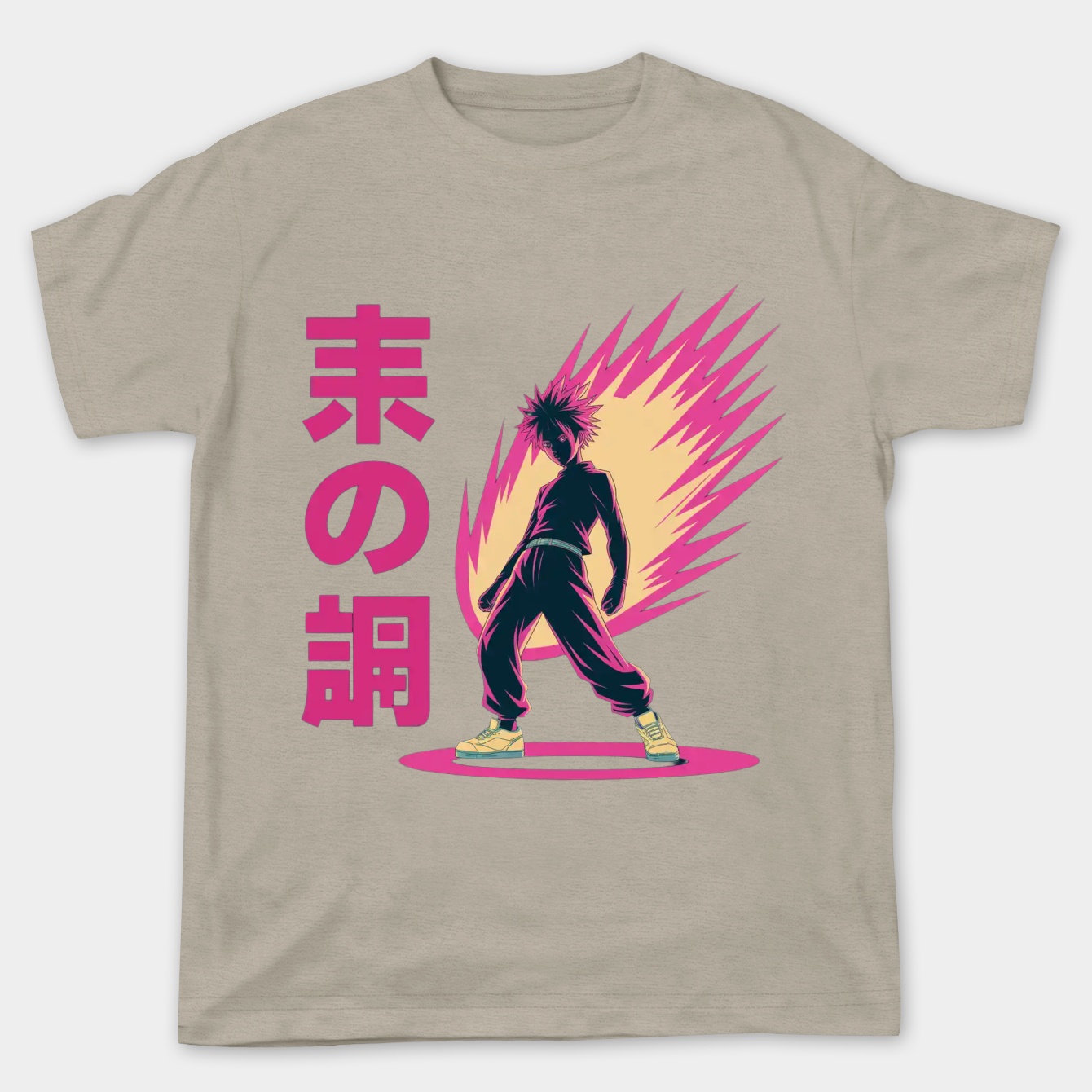 okarun neon energy character Women's Plus Size T-shirt