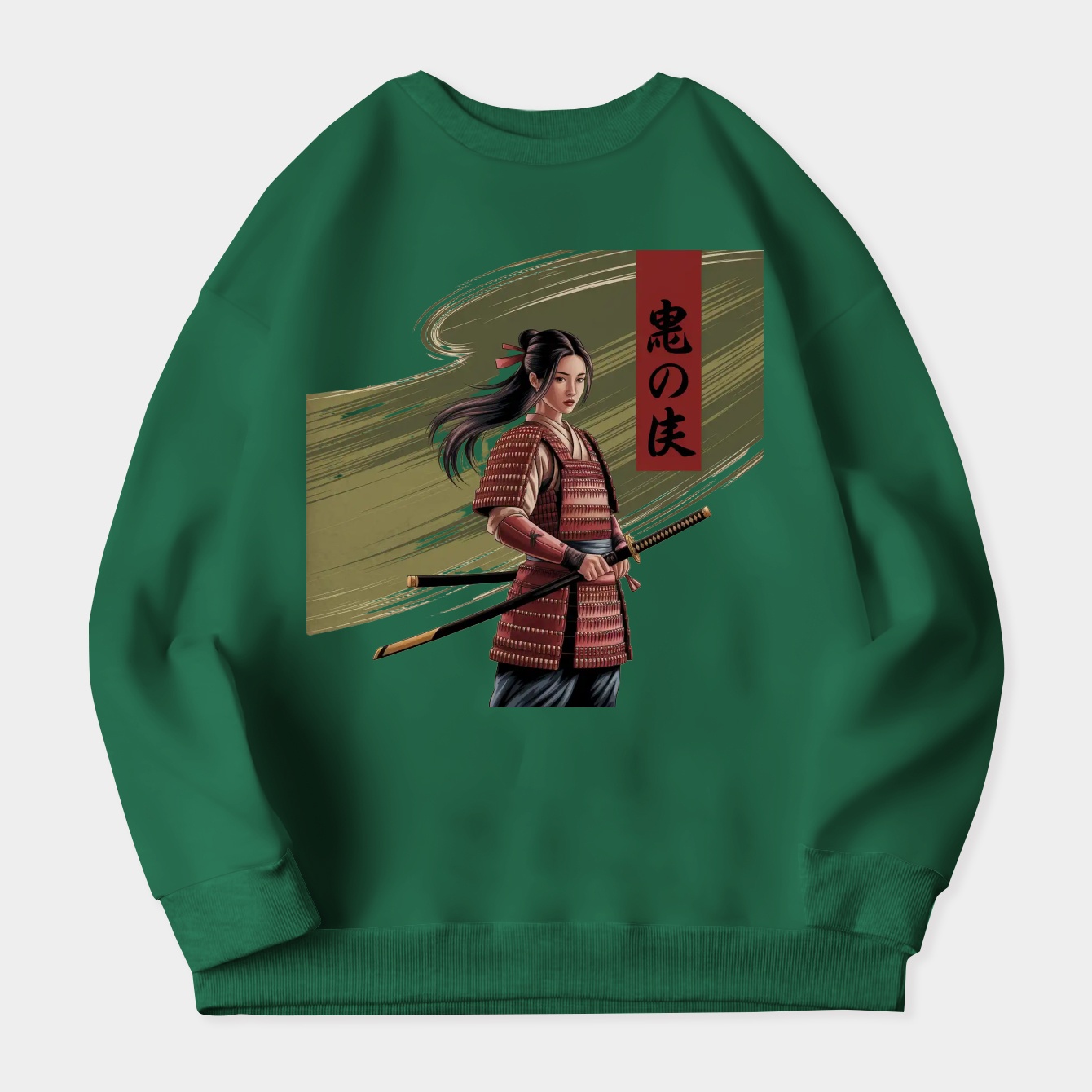 Kpop Demon Slayer Girl Women's Crewneck Sweatshirt