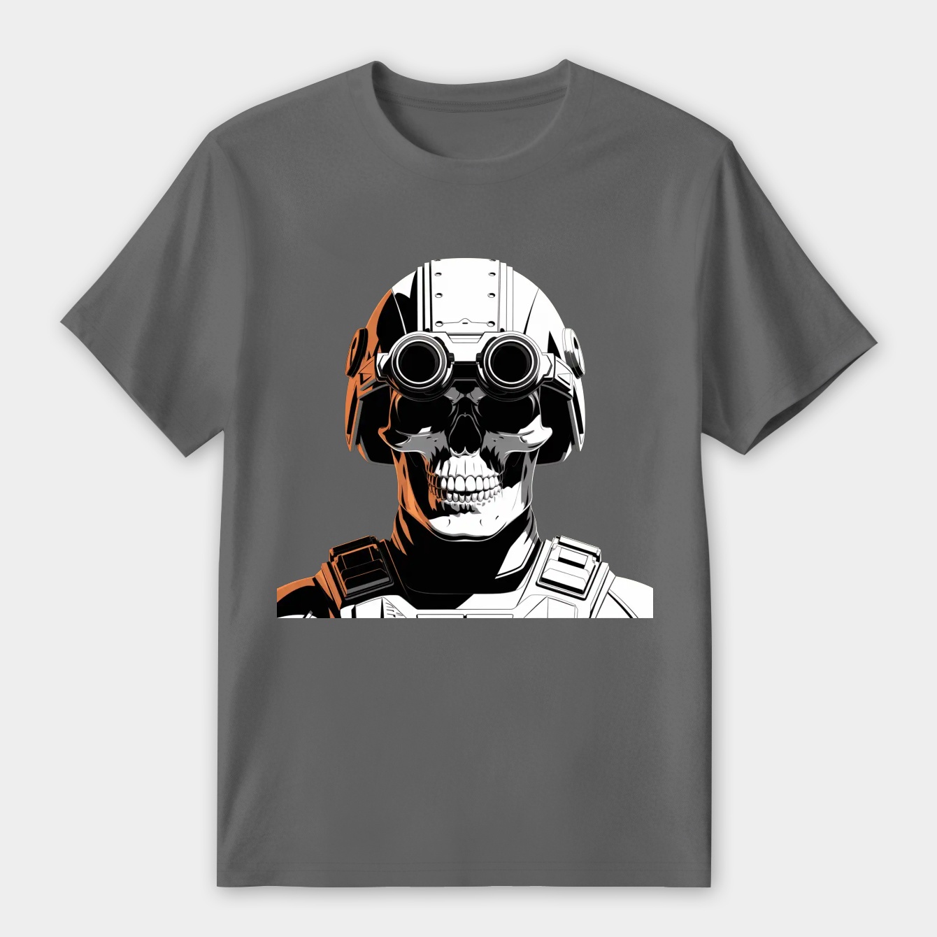 Ghost Skull Tactical Helmet Women's Premium Soft T-Shirt