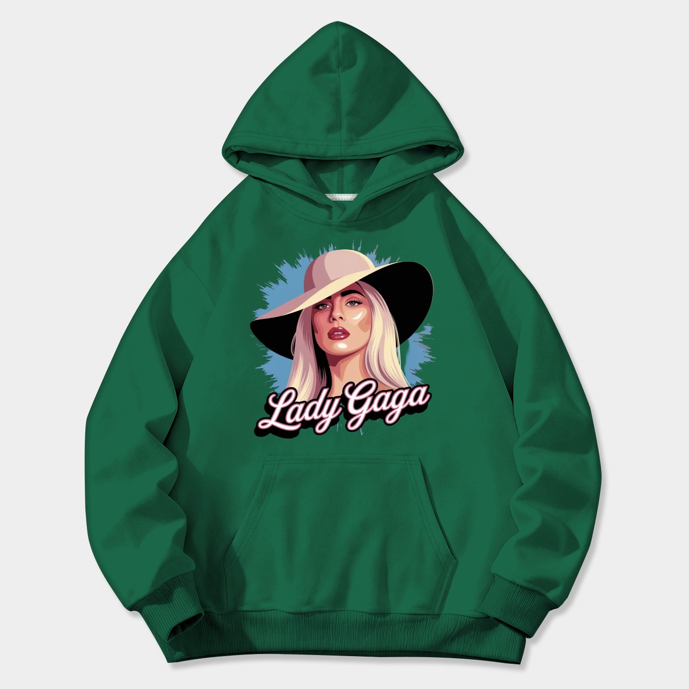 Chromatica Pop Portrait Women's Plus Size Hoodie