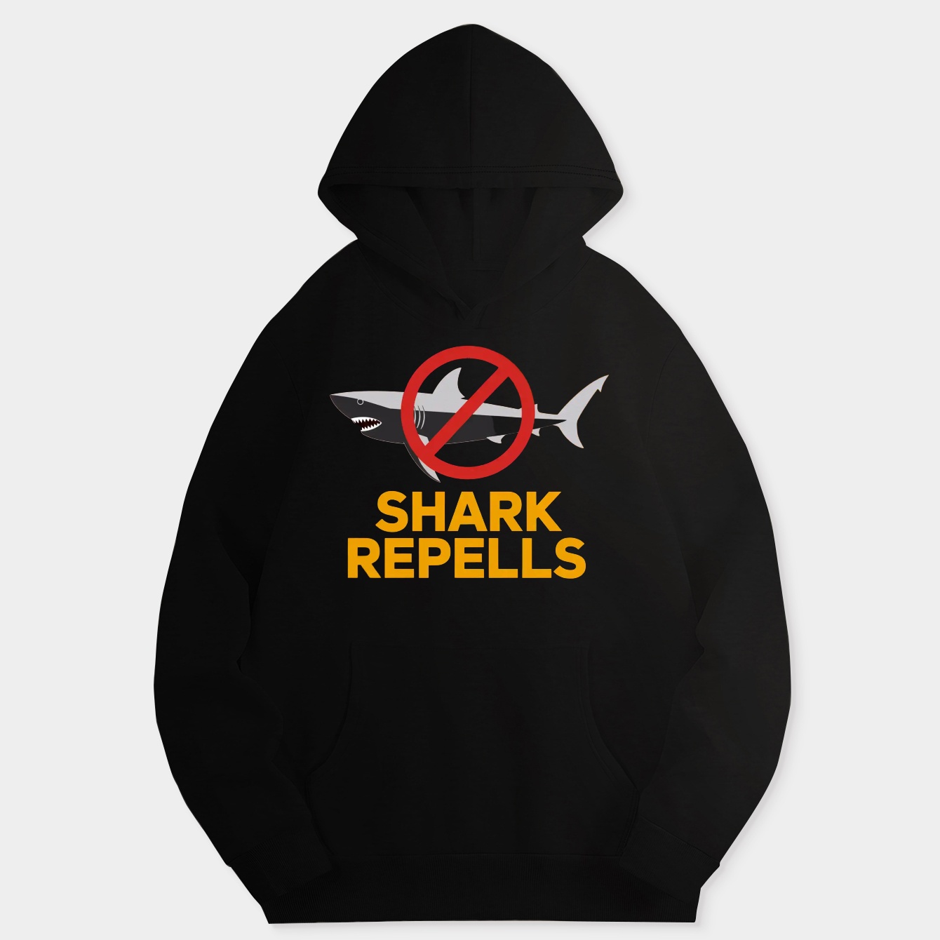 Shark Repellent Warning Sign