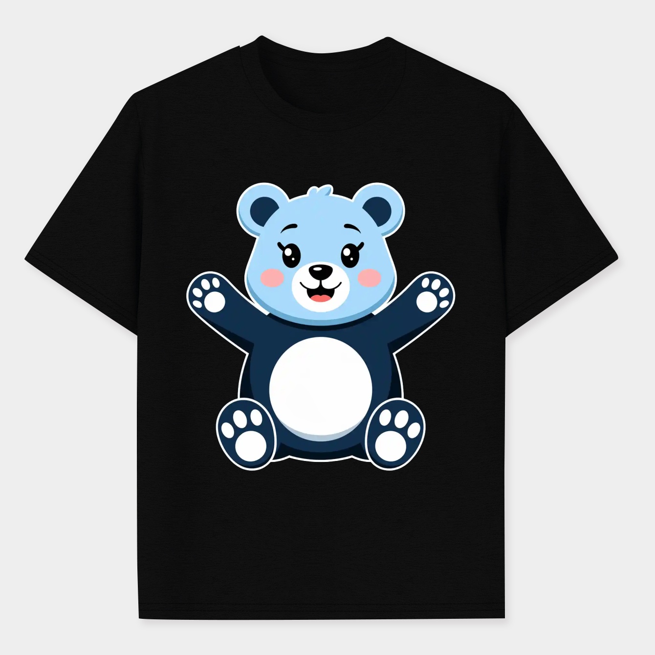 Otter Pride flag Bear Men's Performance Athletic T-Shirt