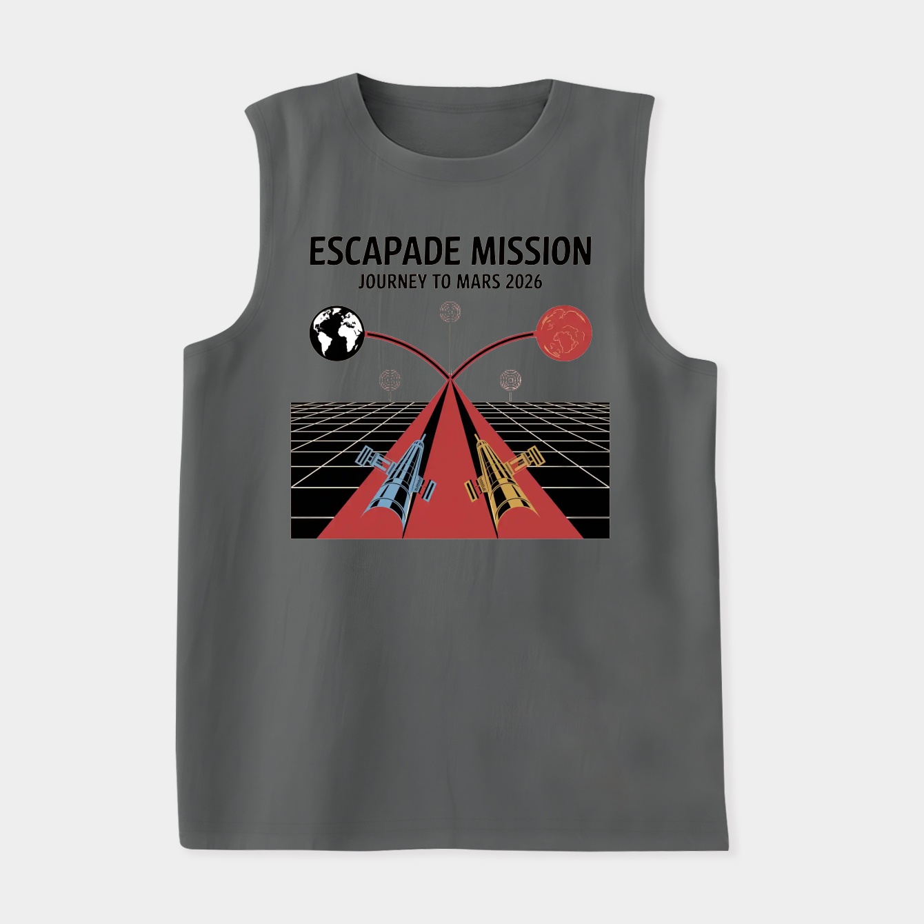 ESCAPADE Mission: Twin Journey to Mars Women's Soft Tank Top