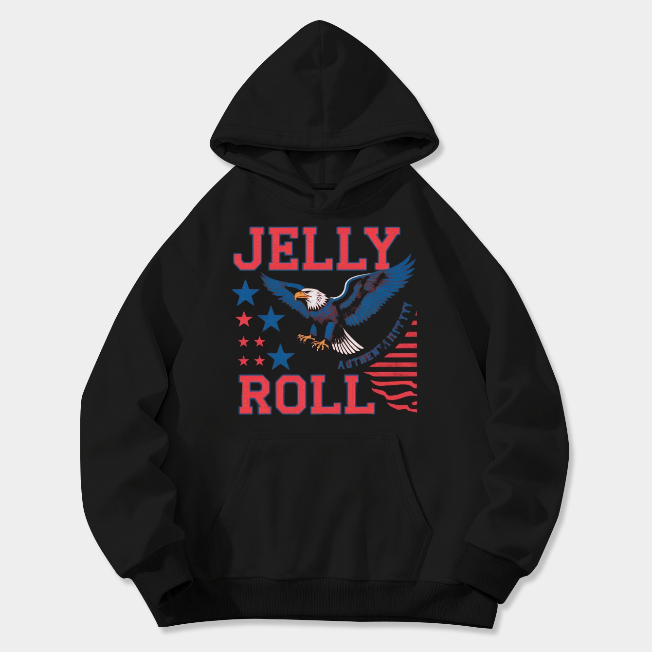 Jelly Roll Eagle Women's Plus Size Hoodie