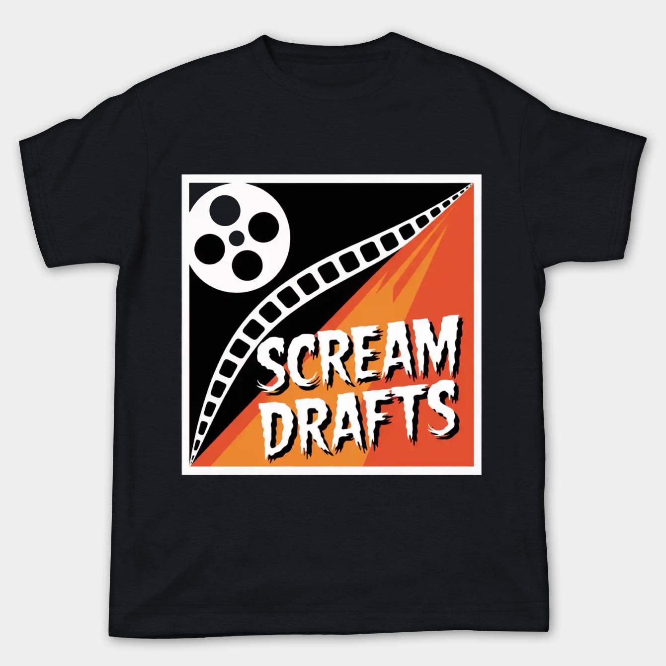 SCREAM Drafts Black Women's Plus Size T-shirt