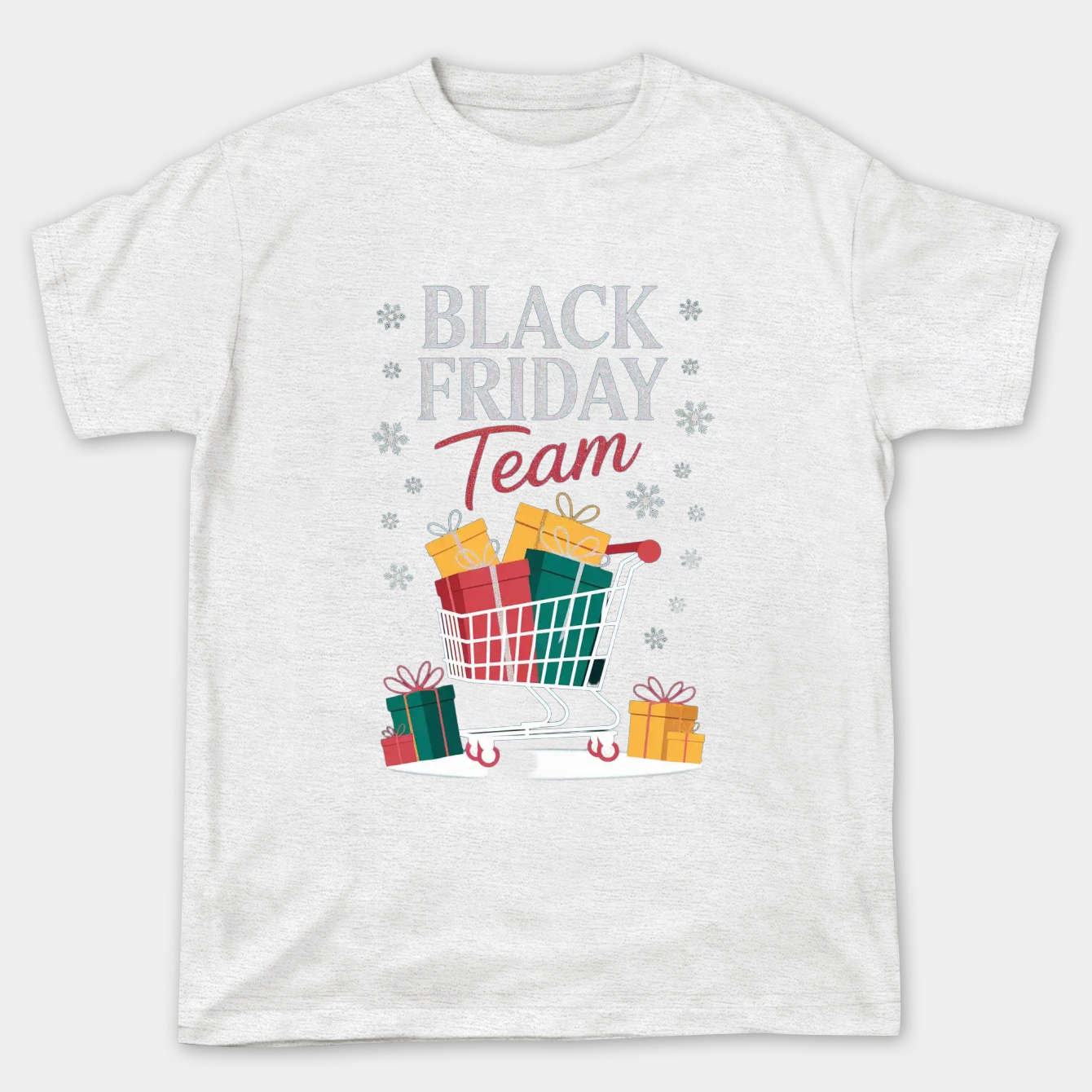 Black Friday Team Daughter Shopping Christmas Matching Family Women's Plus Size T-shirt