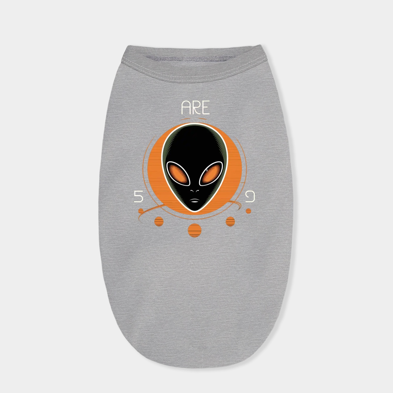 Area 51 Alien Moon Phase Dog Shirt