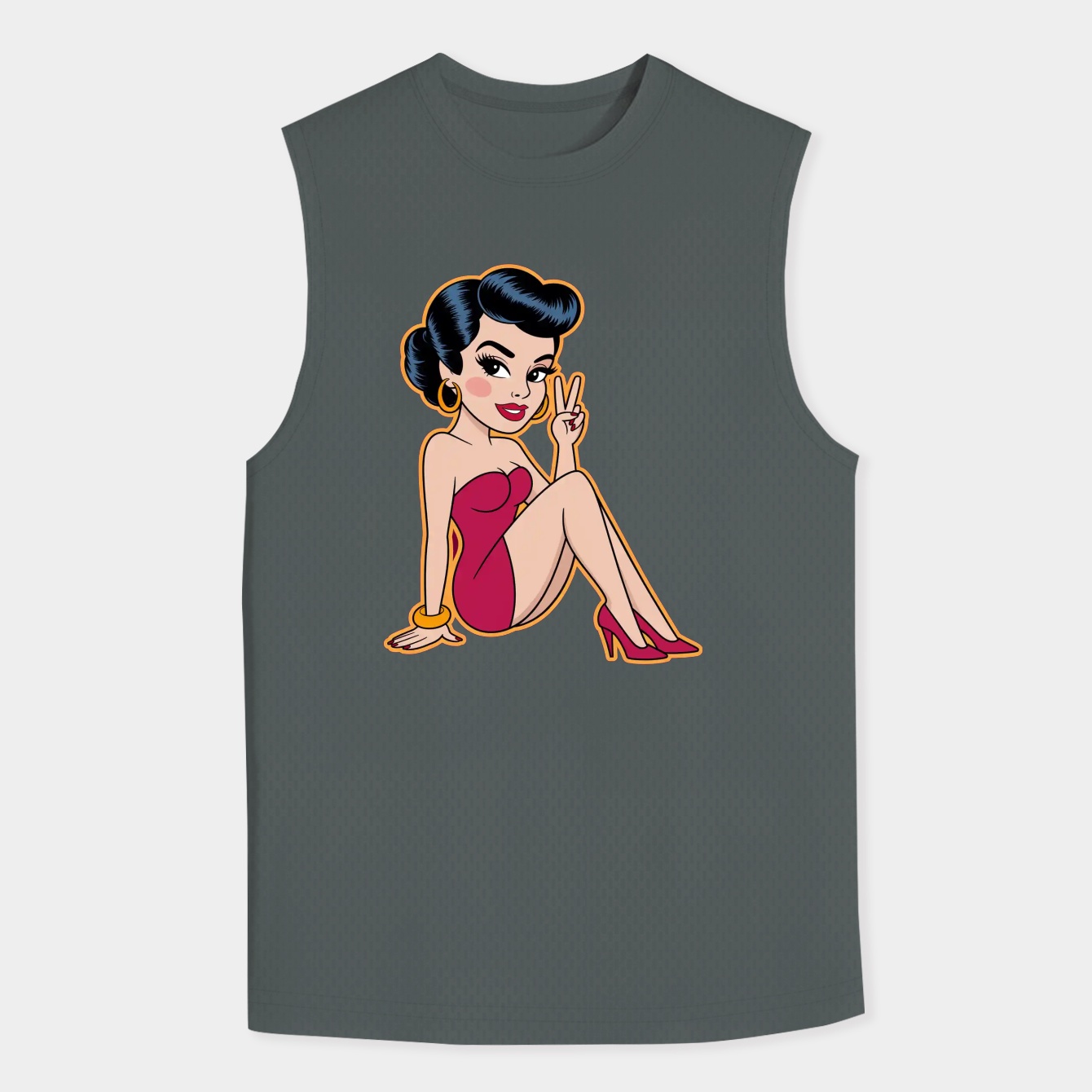 Betty Men's Big & Tall Tank Top