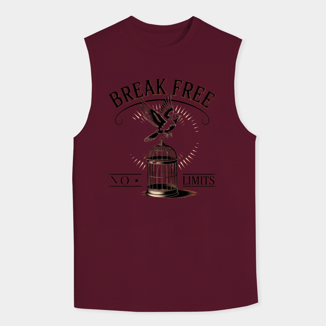 Break Free, No Limits Bird Men's Tank Top