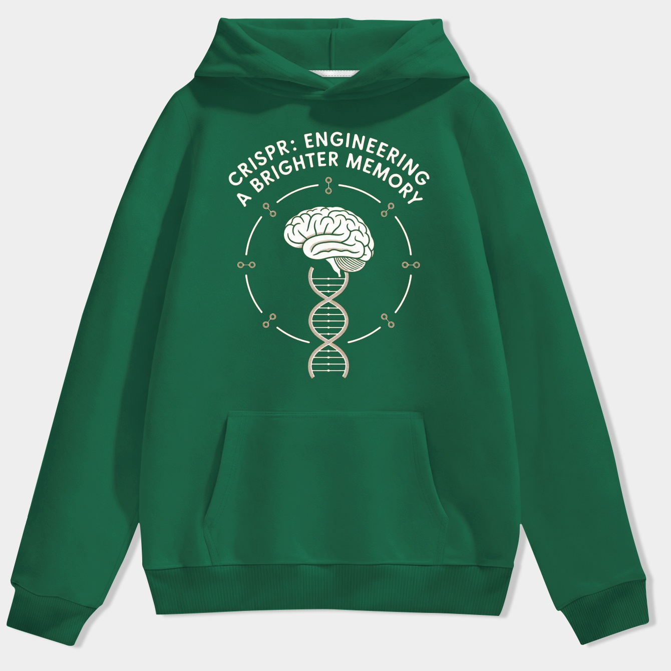 CRISPR Brighter Memory Emblem Men's Hoodie