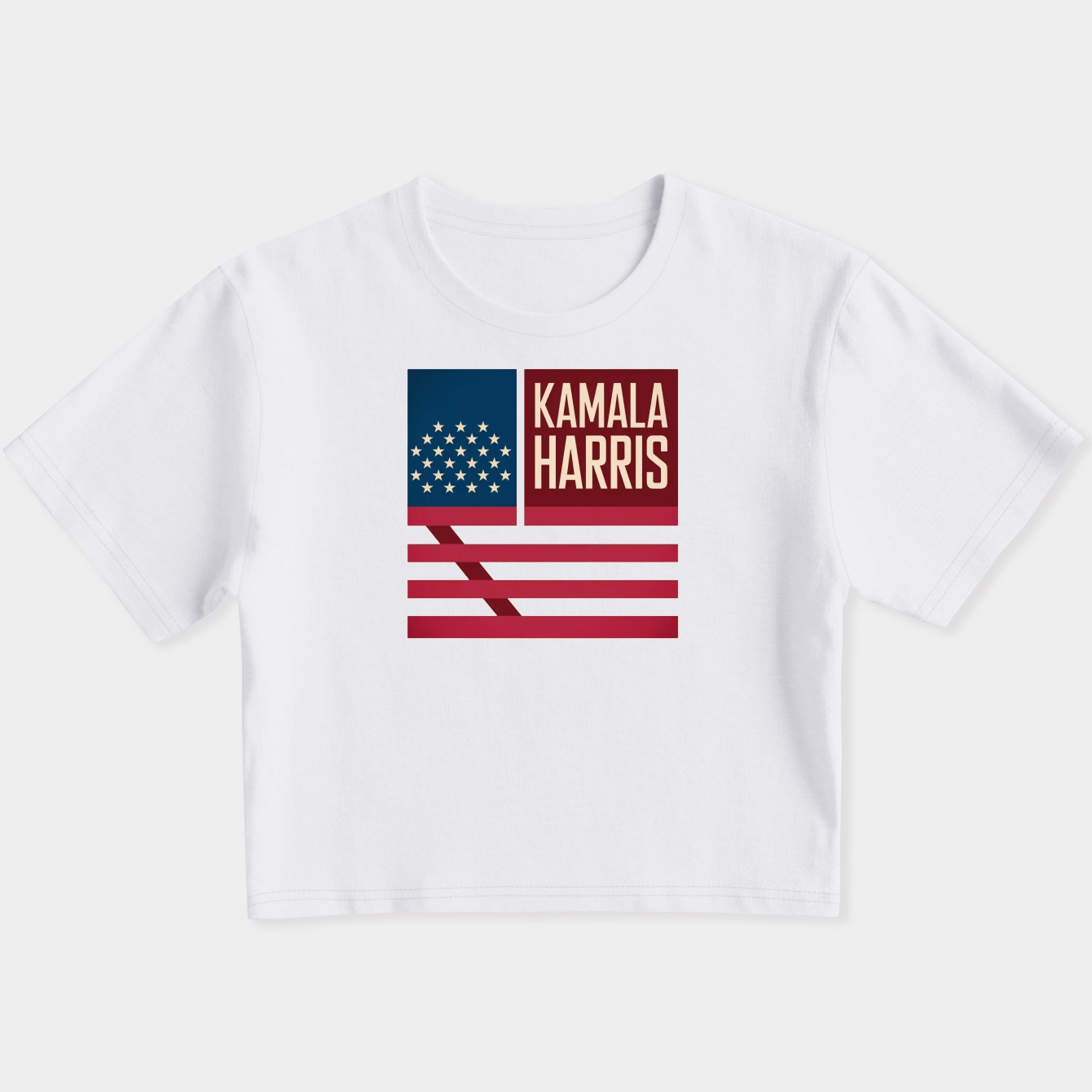 Kamala Harris For President 2024 Political Democratic Gift For Men Women Election Women's Slim Fit Baby Tee