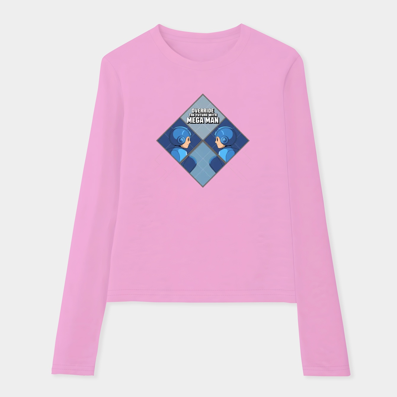 Override the Future X Mega Man Women's Soft Long Sleeve T-Shirt