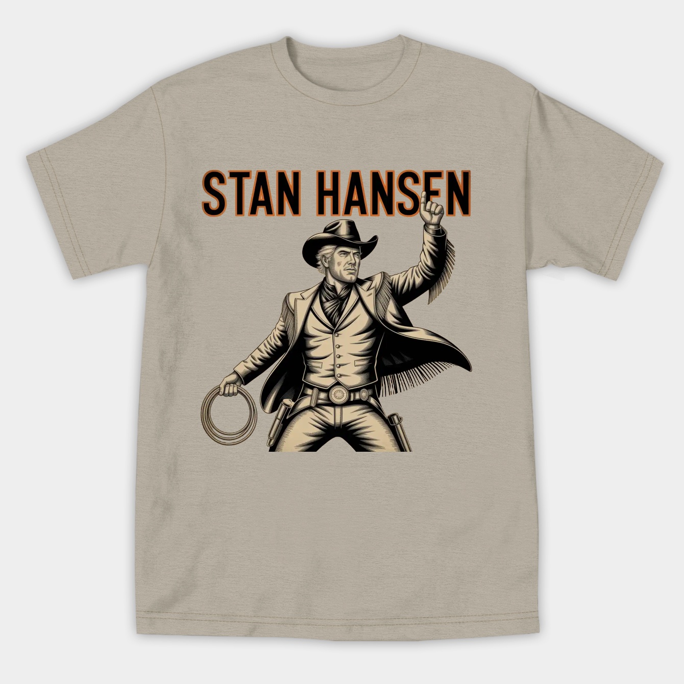 Stan Hansen - Lariato! Women's Athletic Performance T-Shirt