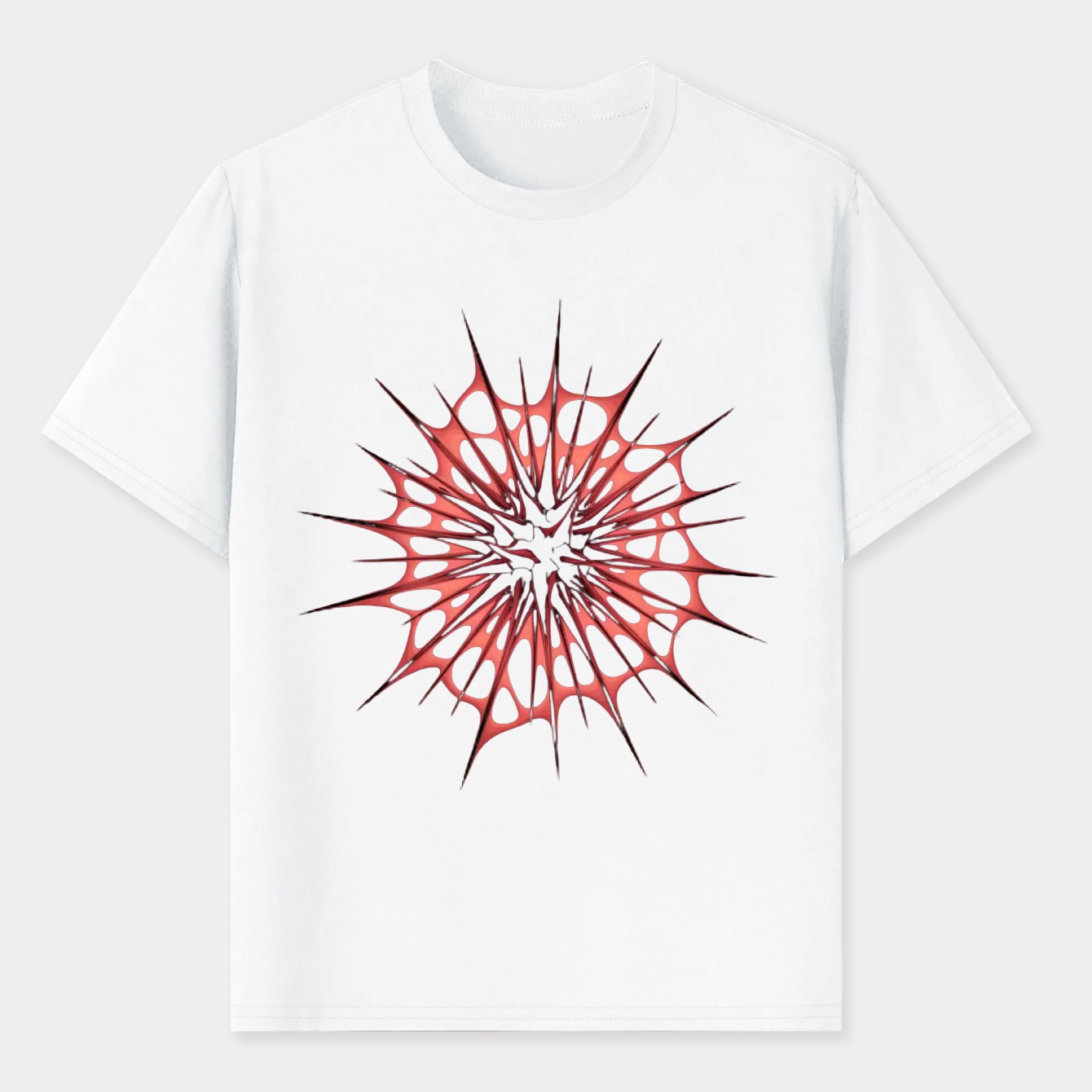 Web spider abstract design Men's T-Shirt