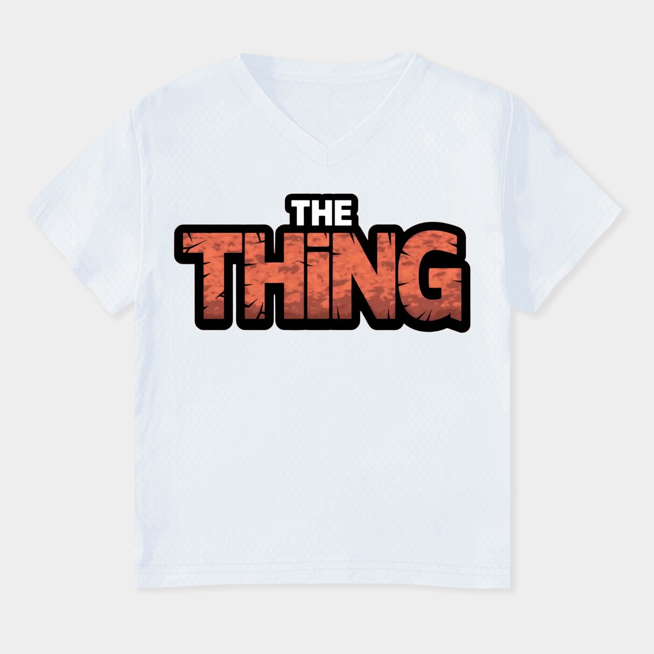 The Thing Bold Text Design Women's Plus Size V-Neck T-Shirt
