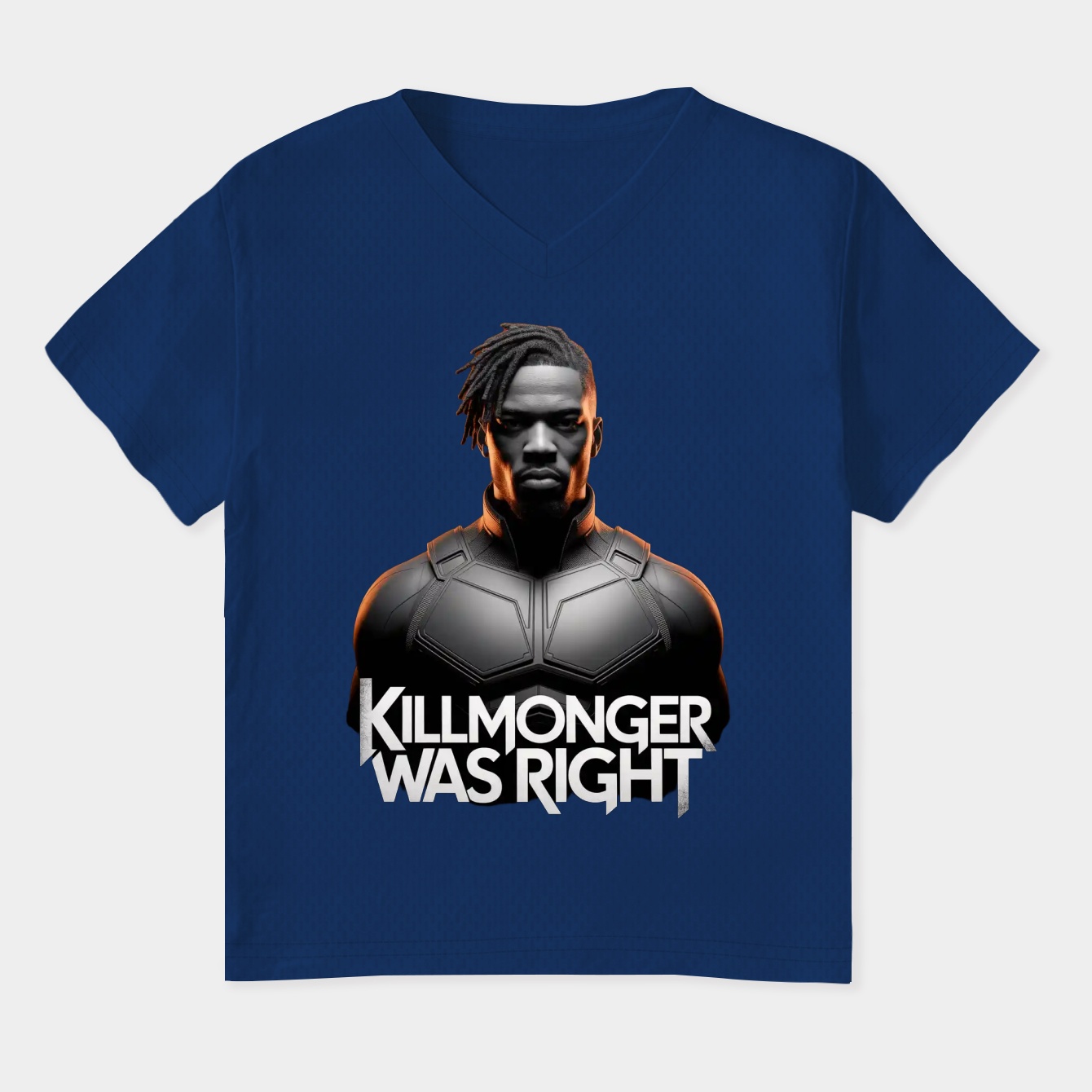 Killmonger was right Women's Plus Size V-Neck T-Shirt