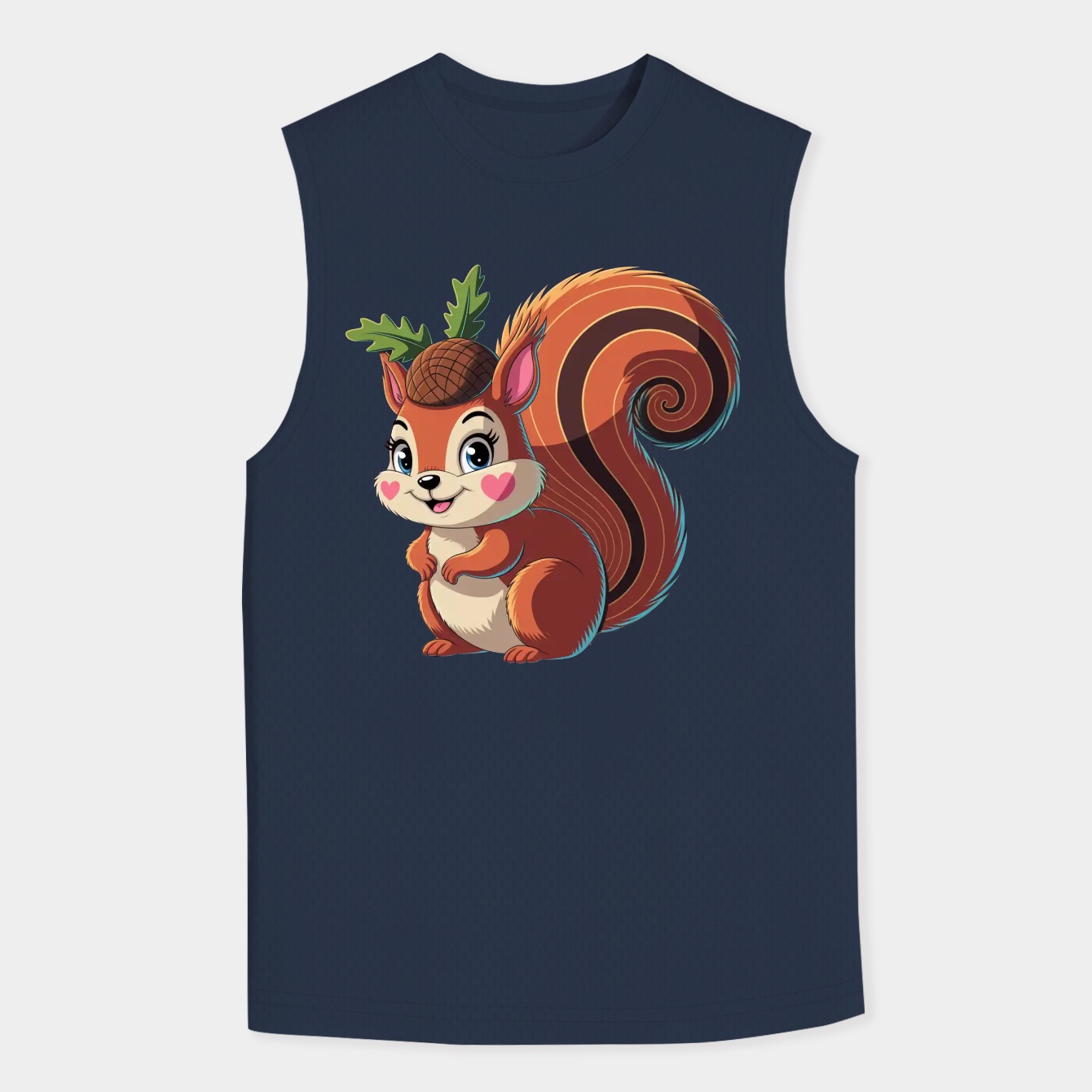 tokidoki squirrel Men's Big & Tall Tank Top