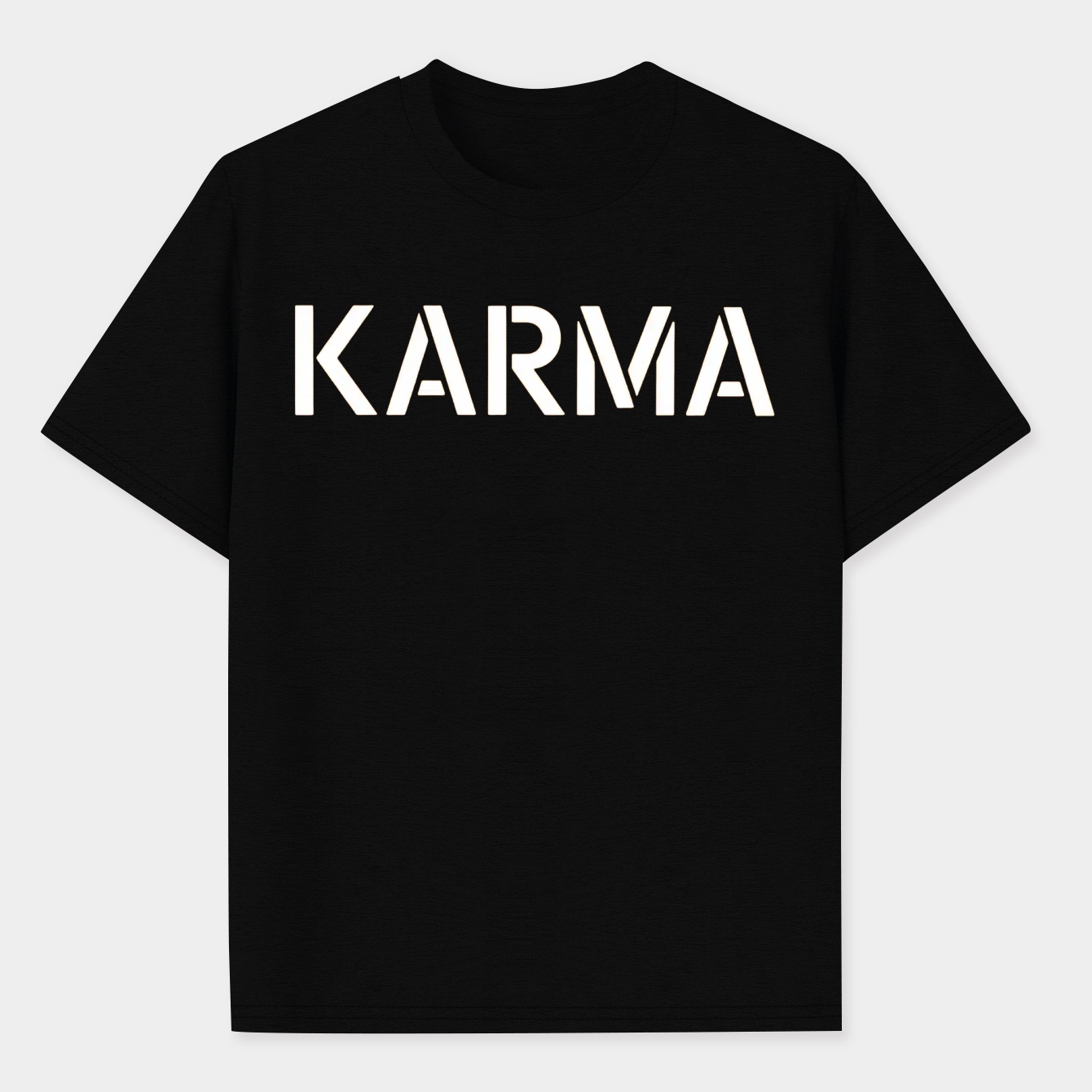 Karma Bold Statement Men's Performance Athletic T-Shirt