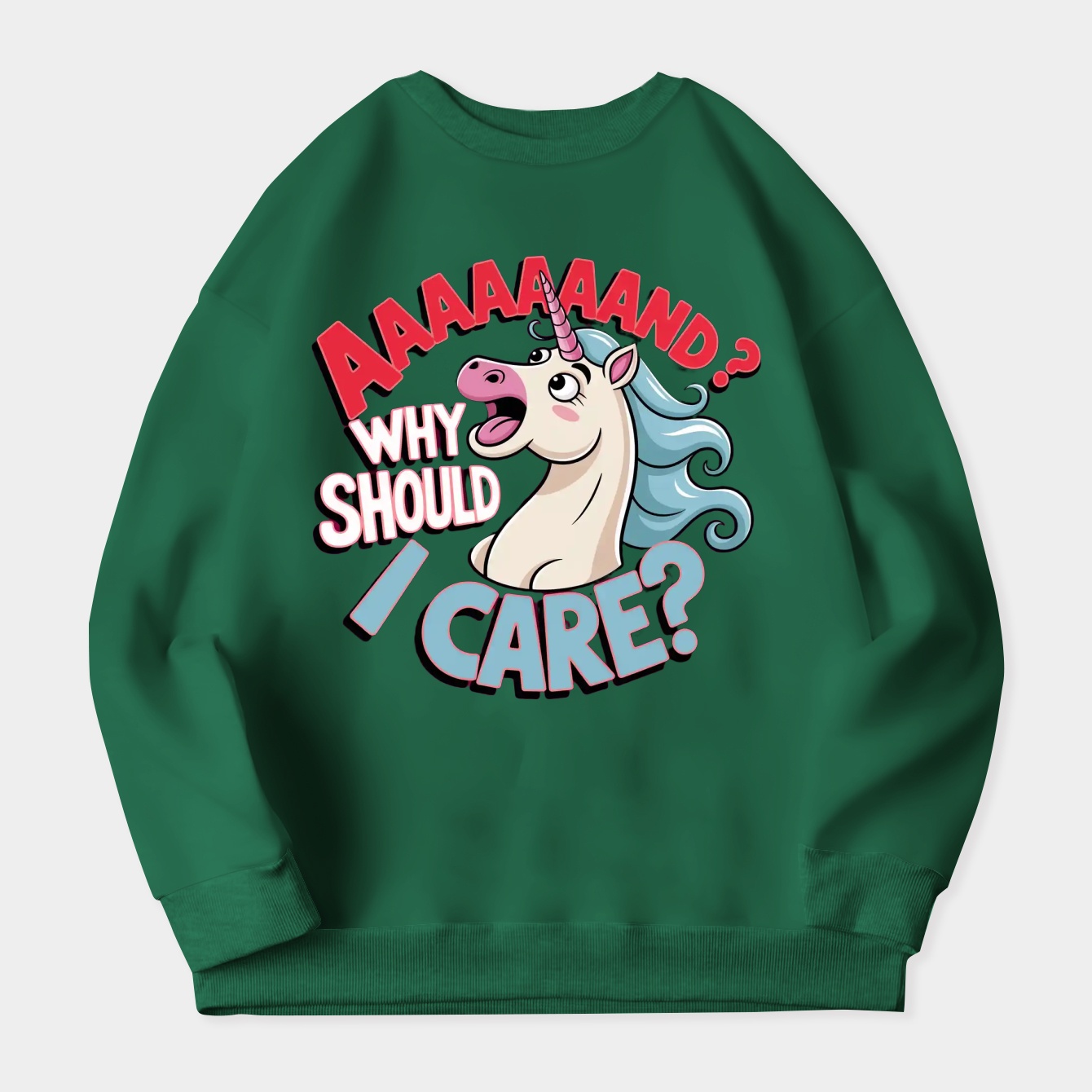 Unicorse Women's Plus Size Sweatshirt