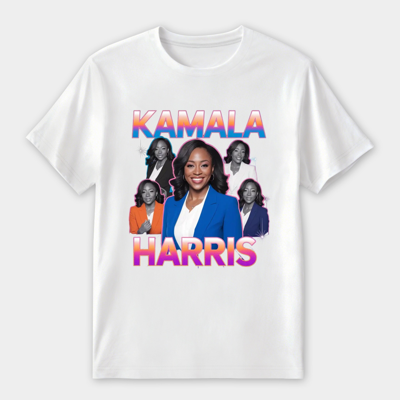 Vintage 90s Kamala Harris 47th President USA America 2024 Election Men Woman Kids Women's Premium Soft T-Shirt