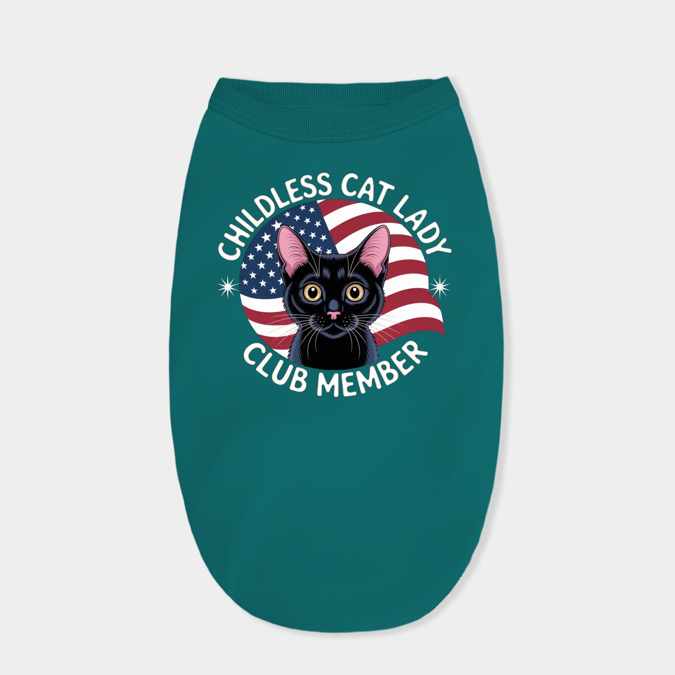 Childless Cat Lady Club Member, Anti-JD Vance, Kamala Harris For President 2024 Dog Shirt