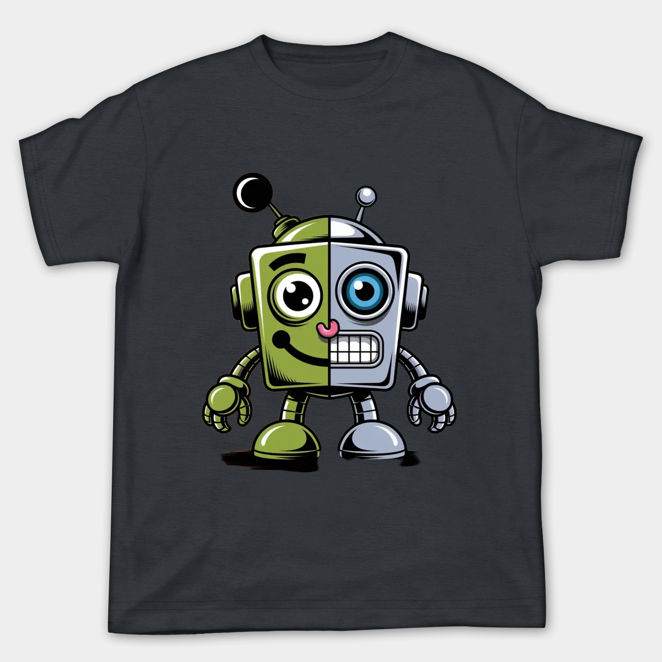 Gir Split Personality Design Women's Plus Size T-shirt