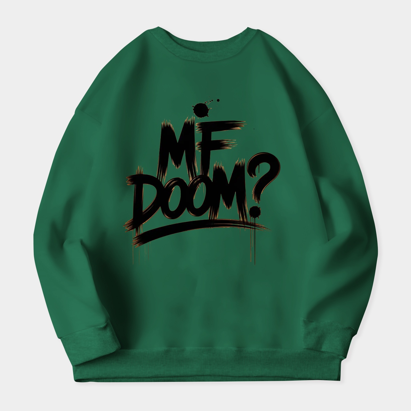 Mf-Doom Ink Blots Women's Plus Size Sweatshirt