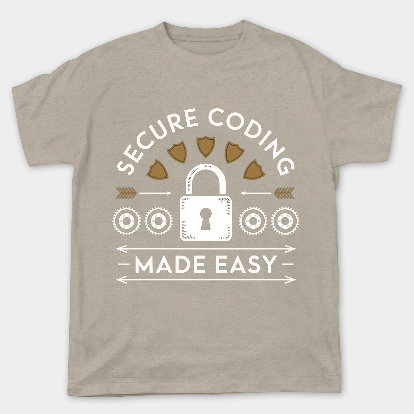 Secure Coding Retro Shield Badge Women's Plus Size T-shirt
