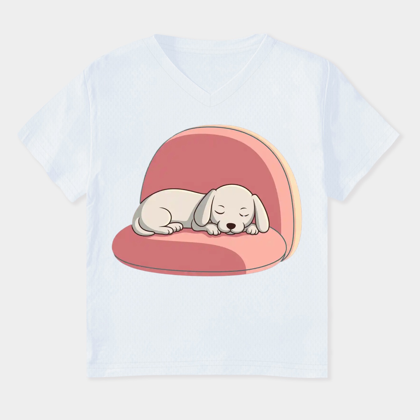 Sleepy Cinnamoroll Women's Plus Size V-Neck T-Shirt