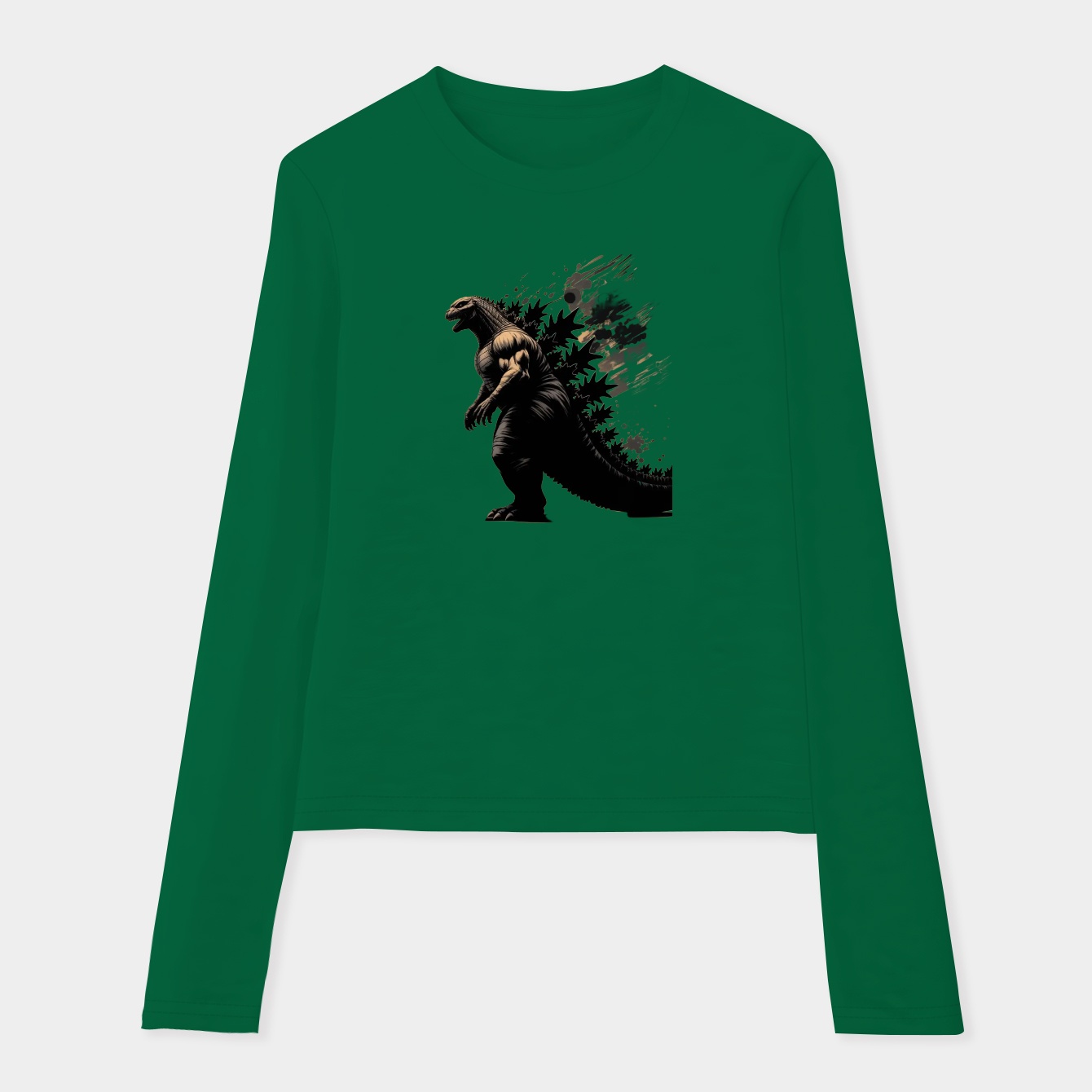 godzilla Women's Soft Long Sleeve T-Shirt