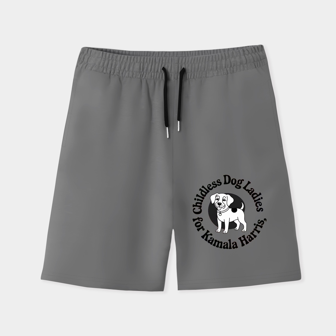 Childless Dog Ladies for Kamala Harris Men's Quick-Dry Athletic Shorts