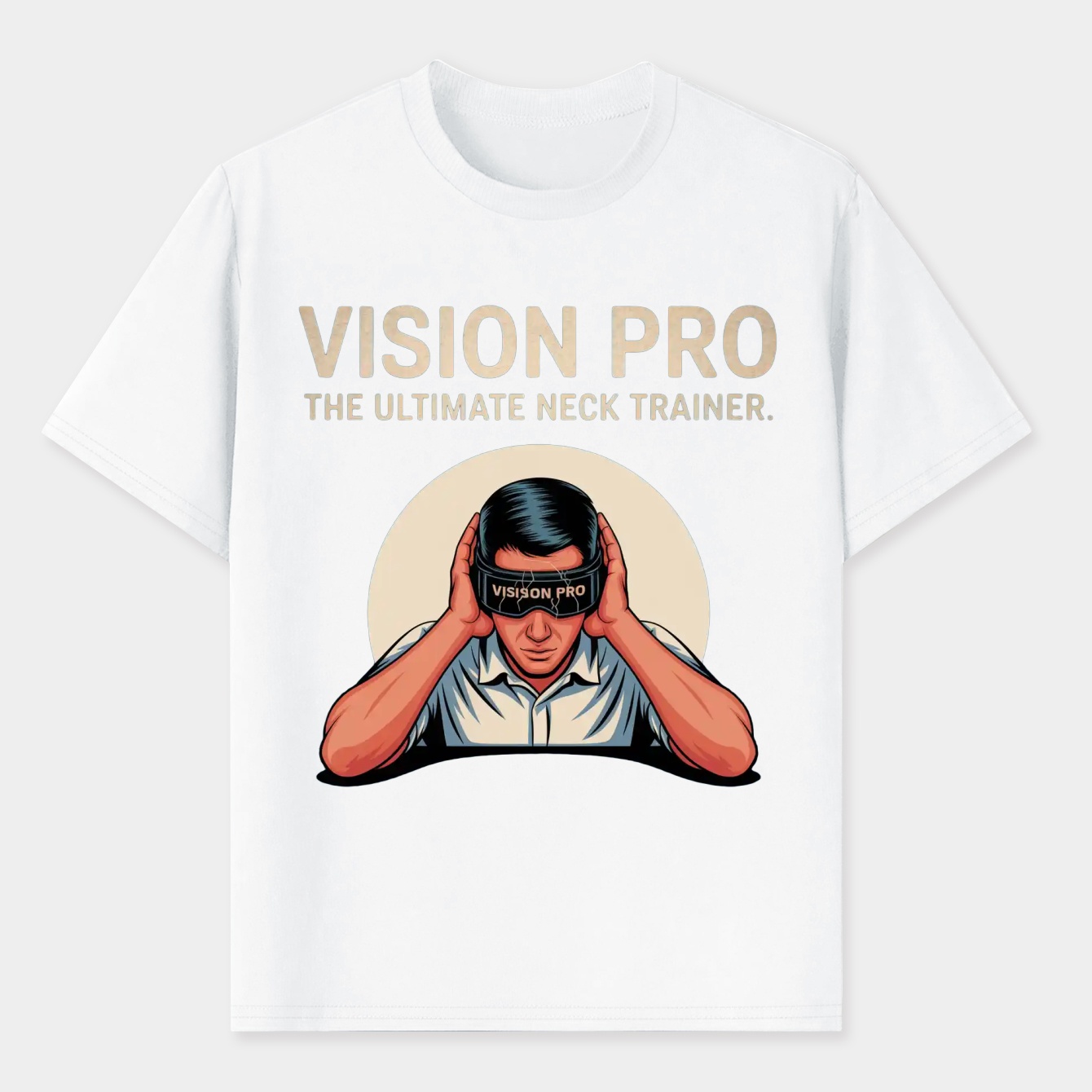 Vision Pro: Ultimate Neck Trainer Men's T-Shirt