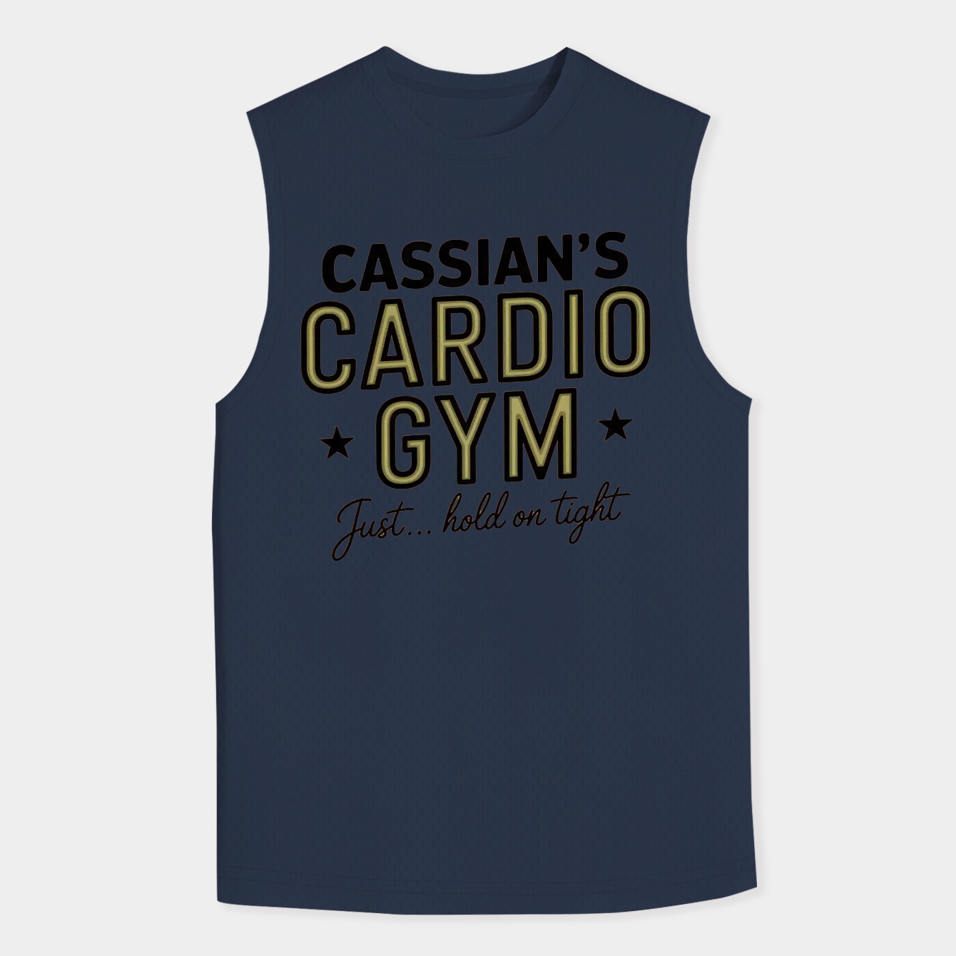 Cassian's cardio gym Men's Big & Tall Tank Top
