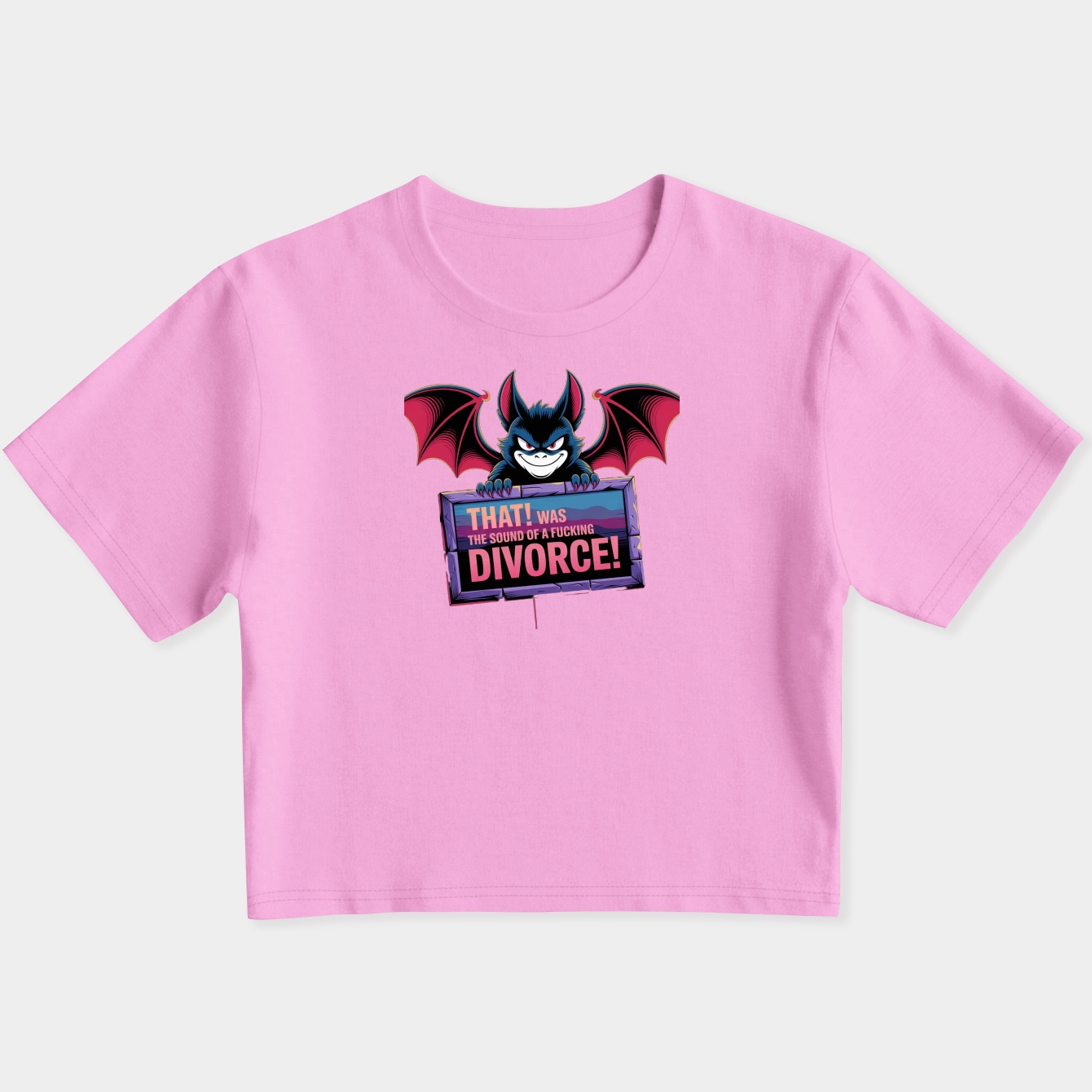 Stolas Divorce Women's Slim Fit Baby Tee