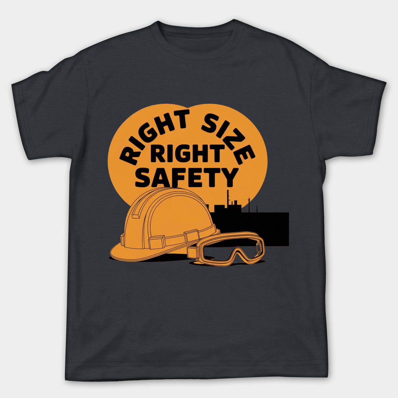 Right Size Right Safety Retro Women's Plus Size T-shirt