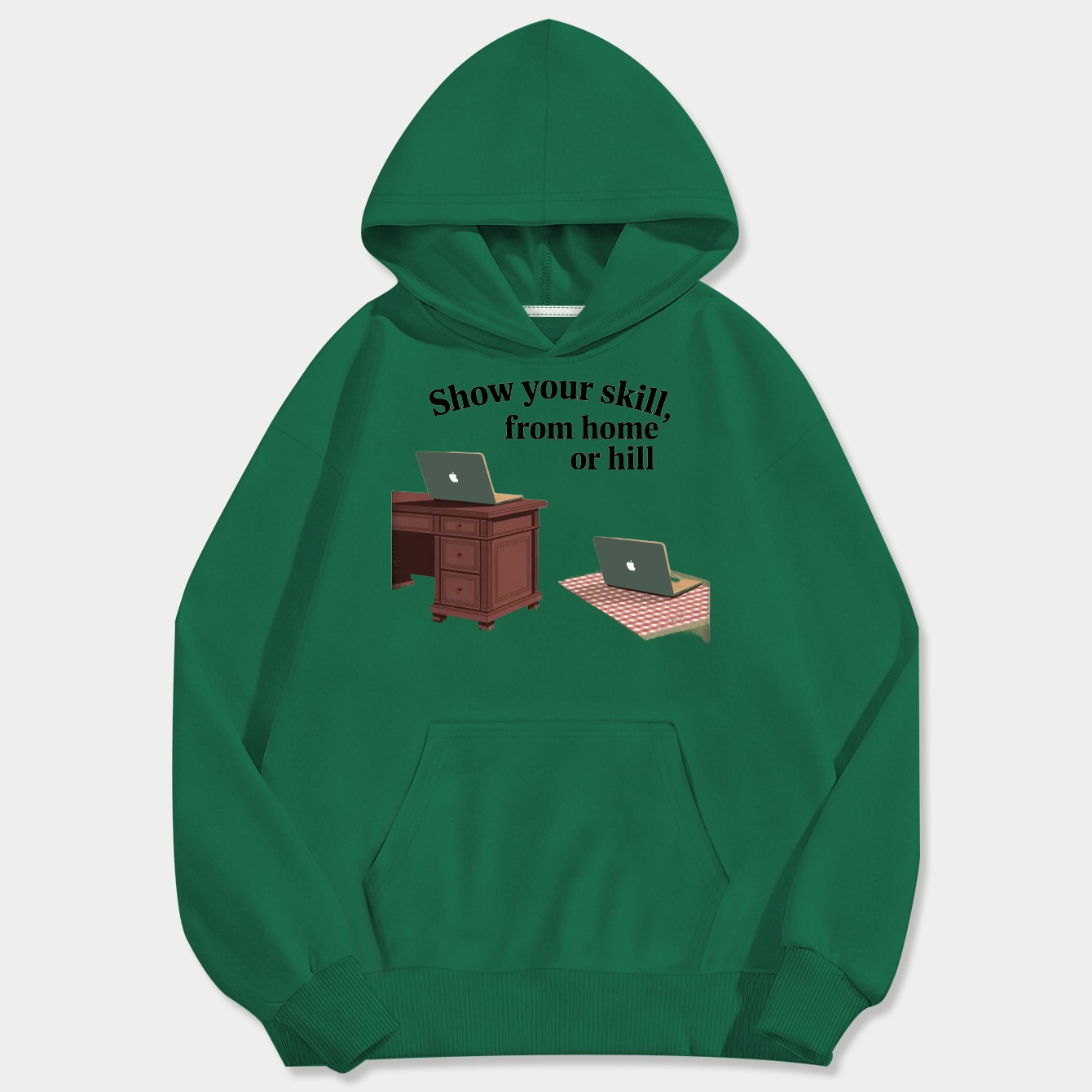 Show Your Skill Anywhere Men's Big & Tall Hoodie